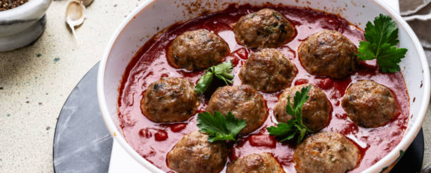Orange Cranberry Glazed Meatballs