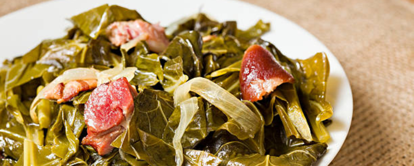 Collard Greens with Ham Hocks