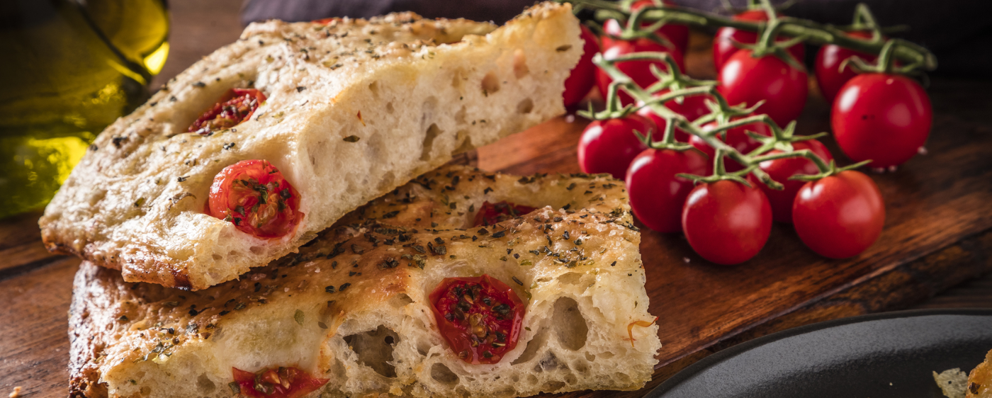 Tomato Mozzarella Focaccia