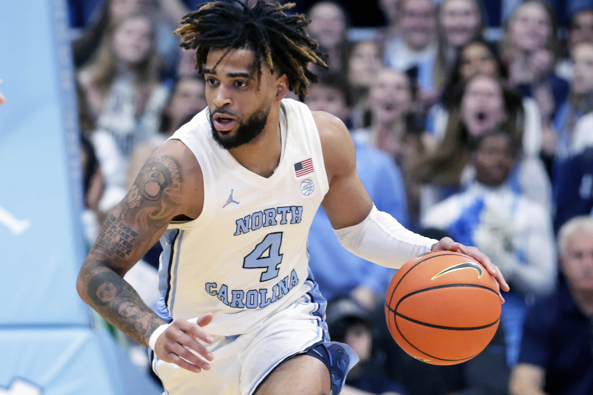 RJ Davis, Seth Trimble lead North Carolina to 96-85 victory over Florida State