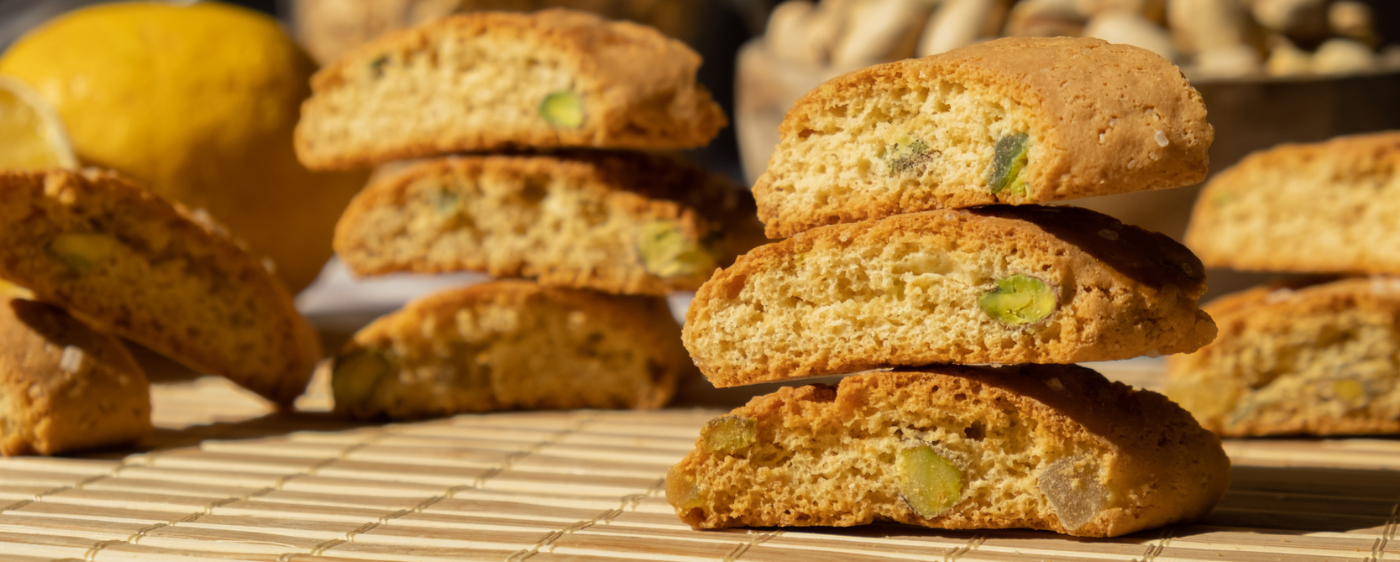 Pistachio Biscotti