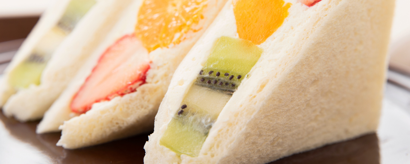 Japanese Fruit Sandwiches