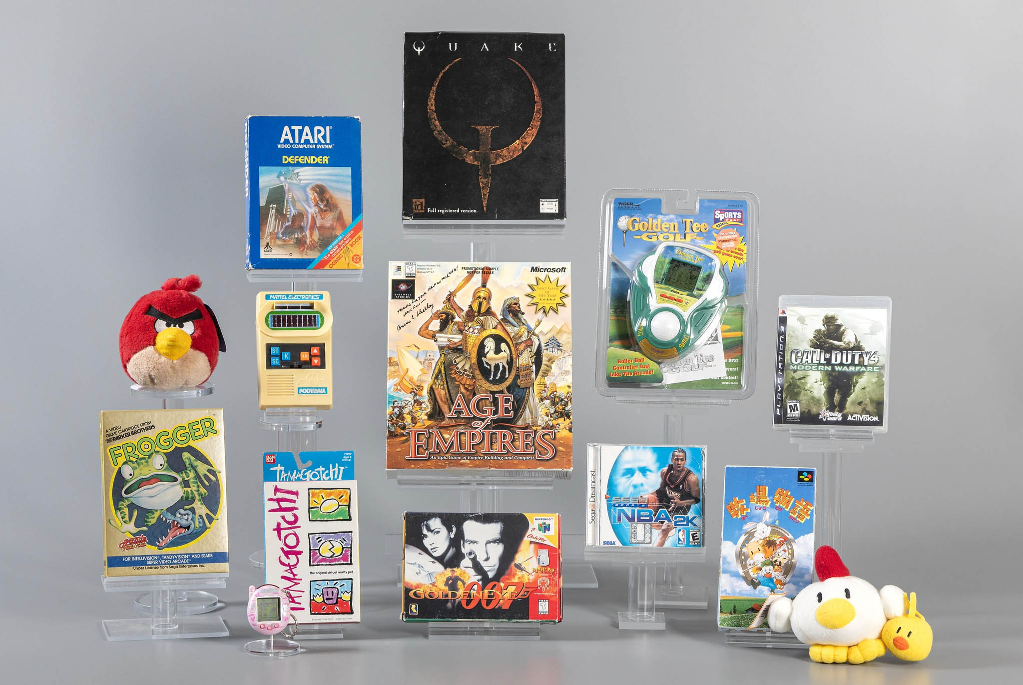 Angry Birds, Frogger and others are finalists for the World Video Game Hall of Fame