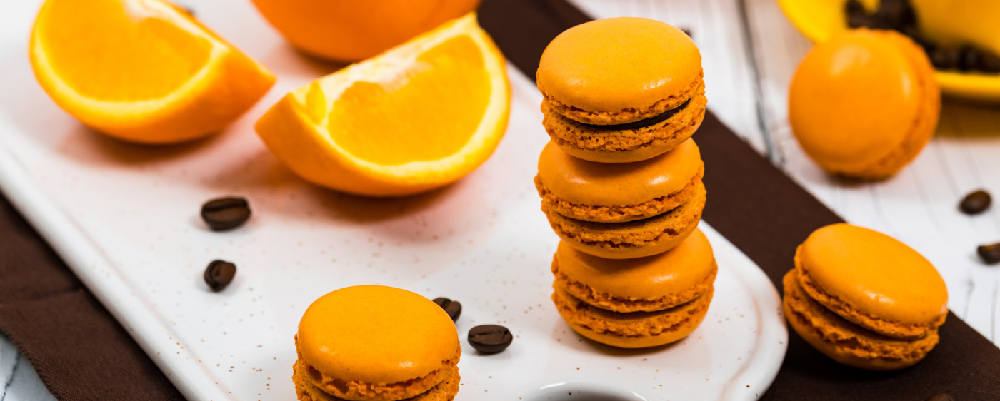 Orange-Lemon Macaron