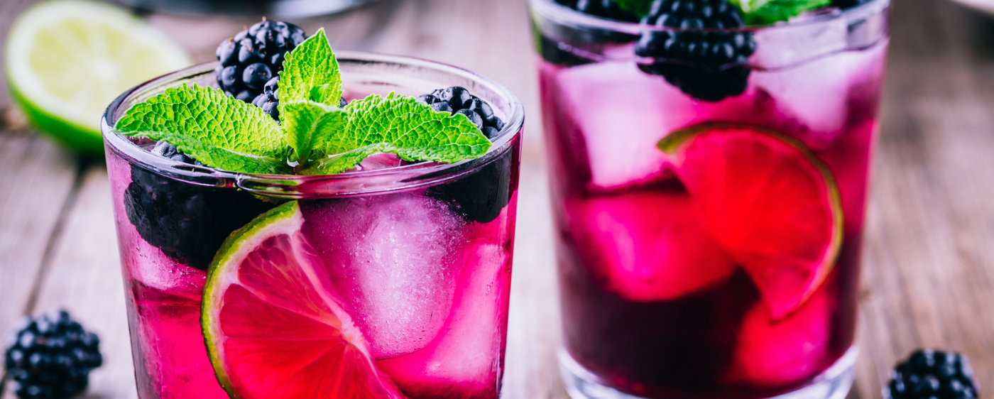 Blackberry-Lime Porch Punch