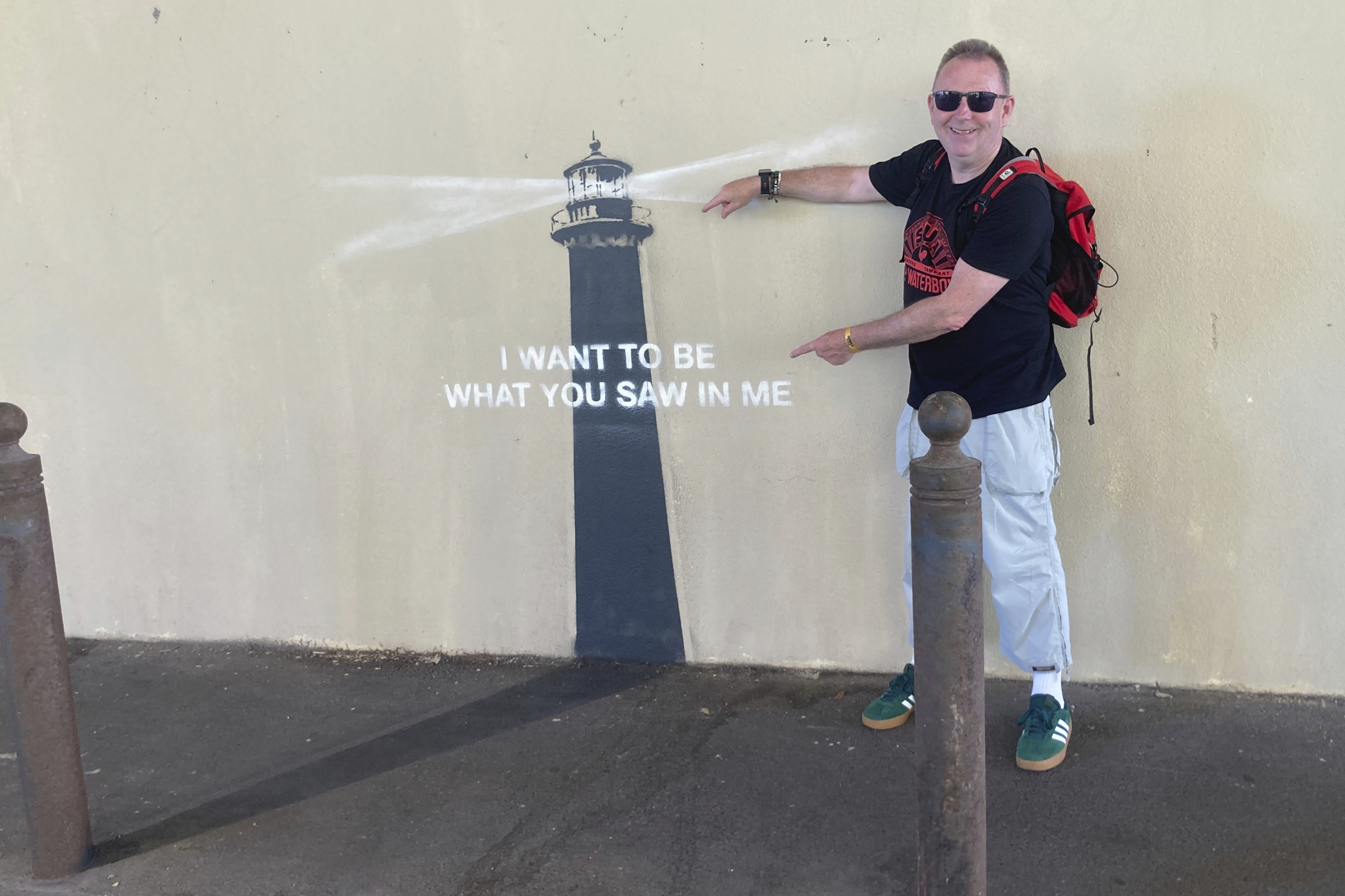 In Marseille, a shadow becomes art in Banksy’s latest street mural