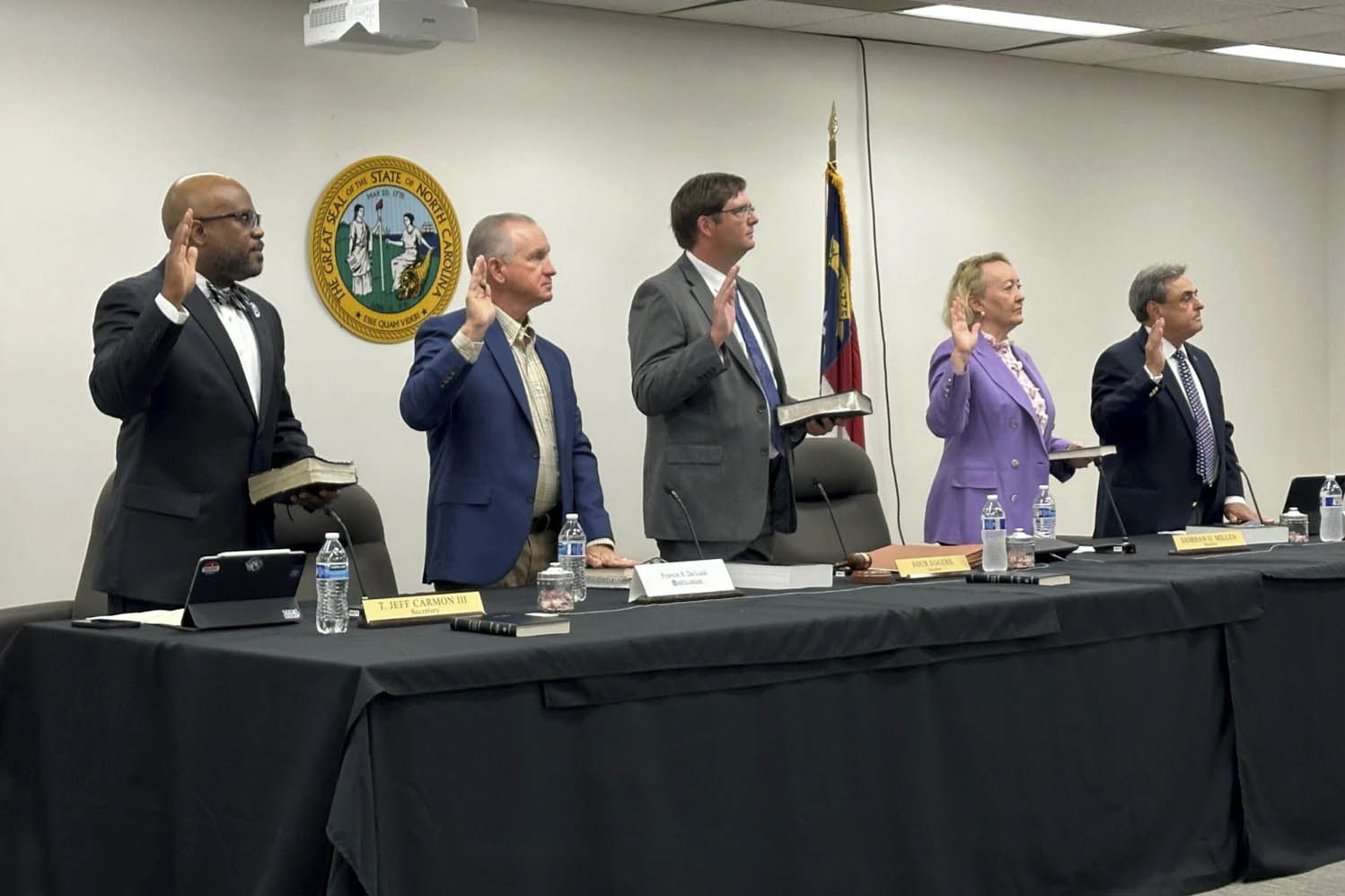 Trump administration sues North Carolina over its voter registration records