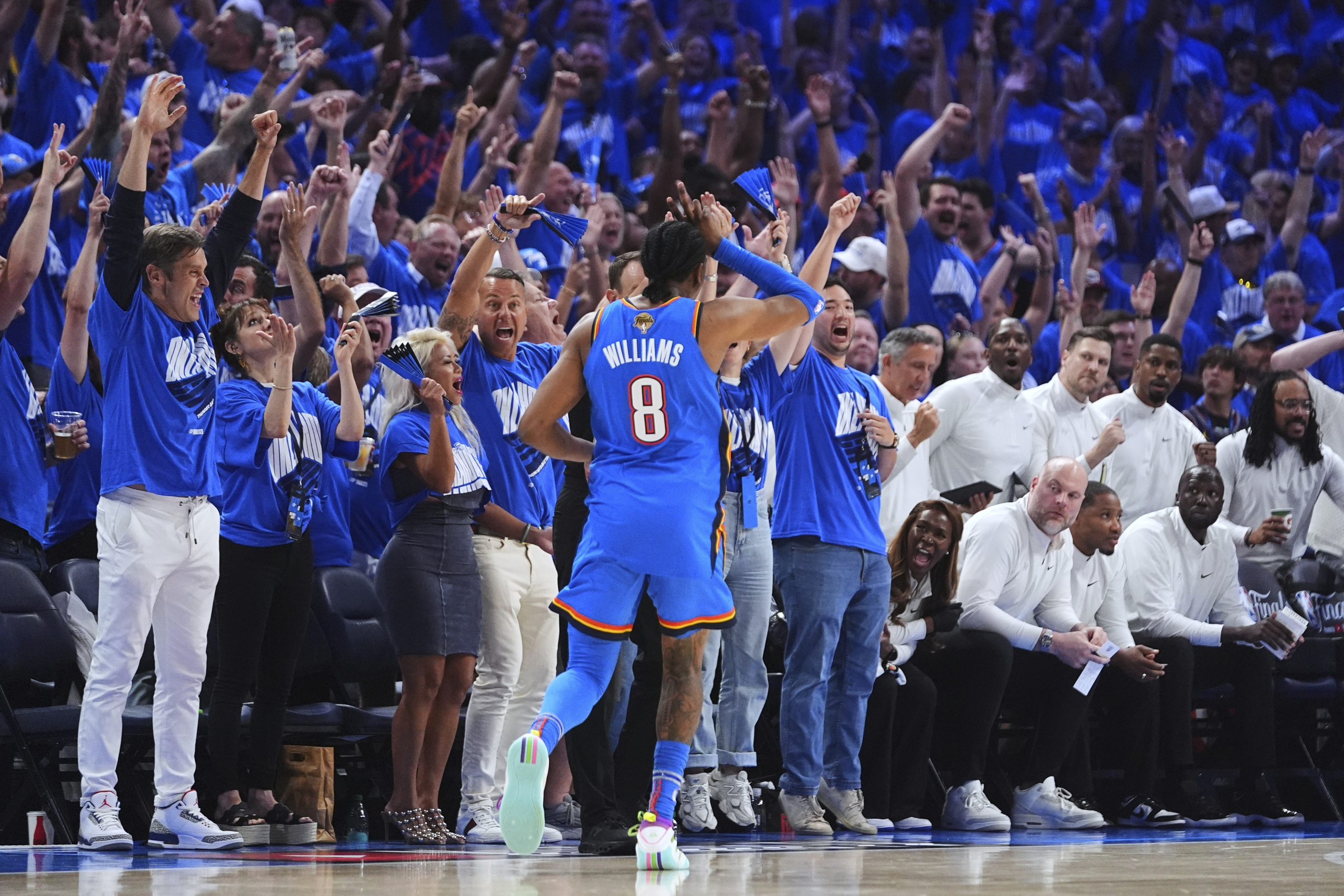 Shai Gilgeous-Alexander scores 29 points and Thunder beat Pacers 103-91 for NBA title