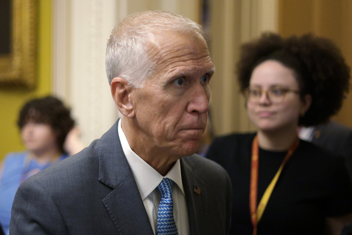 Sen. Thom Tillis in stepping aside goes the way of other Republicans who have challenged Trump