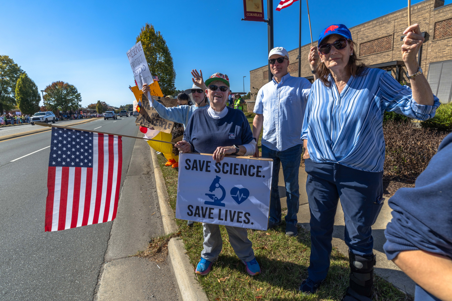 ‘No Kings’ protests against Trump bring a street party vibe to cities nationwide